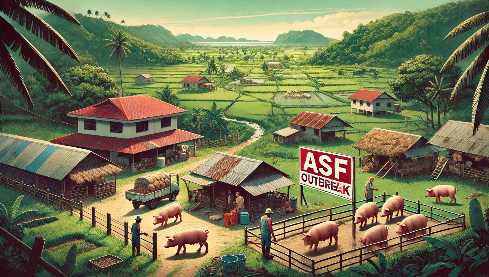 20 Barangay sa Lobo, Batangas Apektado ng ASF Outbreak, Suplay ng Baboy Nanganganib